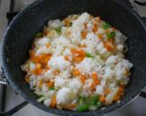 チーズでまろやか♡チキンライス作り方5写真