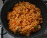 チーズでまろやか♡チキンライス作り方6写真