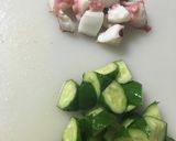 おつまみたこキムチ作り方1写真