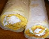 ずんだ（枝豆餡）ロールケーキ作り方14写真