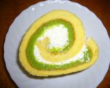 ずんだ（枝豆餡）ロールケーキ作り方15写真