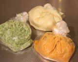 レンジで簡単♪包丁いらずの3色ポタージュ作り方4写真