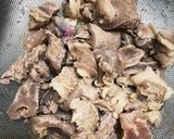 簡単 牛スジ煮込み塩味ver.作り方1写真