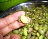 ずんだ（枝豆餡）ロールケーキ作り方2写真