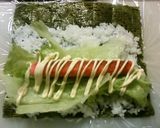 超簡単！魚肉ソーセージで海苔巻き♪♫♬作り方2写真