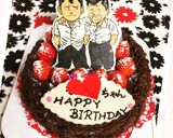キャラケーキ特別編 第2弾♥作り方3写真