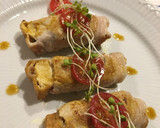 さっぱり厚揚げのカレぽん豚肉巻き作り方7写真