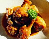 調味料２つ！ぷりぷり手羽元のうま煮！作り方3写真
