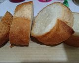 ふわふわ♪バゲットのクロックムッシュ風作り方1写真
