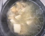 たけのこ芋とごぼうのコンソメスープ作り方3写真