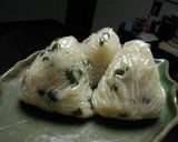 郷土の味☆いんげんのおむすび☆作り方4写真
