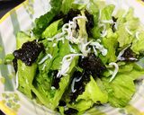 しっとりレタスとしらすのサラダ作り方2写真