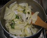 クラムチャウダー風白菜スープ作り方3写真