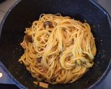 人気店の濃厚かぼちゃクリームパスタ作り方11写真
