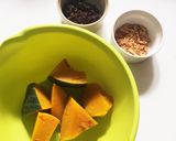 かぼちゃの煮物からかぼちゃのサラダに変身作り方1写真