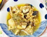 鶏肉としいたけとしめじのみぞれ煮作り方5写真