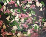 れんこんとニラの肉味噌炒め作り方3写真