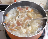 開きナメコ、栗茸と里芋の味噌煮・田舎風作り方8写真
