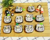 これなら簡単！可愛いトトロ海苔巻き♪作り方15写真