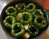 ビベルドルマ★ピーマンの米詰め作り方2写真