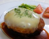 エリンギでかさ増しチーズハンバーグ作り方8写真