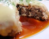 エリンギでかさ増しチーズハンバーグ作り方9写真