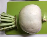 聖護院大根と油揚げの煮物作り方1写真