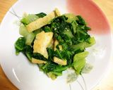 白菜とカリカリ油揚げの味噌和え作り方5写真
