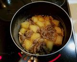 美味しい！大根と牛肉の煮物作り方6写真