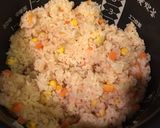 取り分けOK 野菜とツナの炊飯器ピラフ作り方4写真