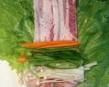 ☆レタスでクルッと！ブタ野菜鍋☆作り方5写真