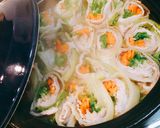 ☆レタスでクルッと！ブタ野菜鍋☆作り方14写真