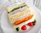 クリスマスやお祝いに☆サンドイッチケーキ作り方25写真