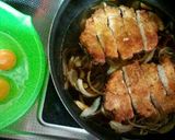 簡単♥フライパンと計量カップでカツ丼！作り方7写真