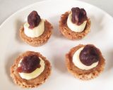 クリスマス☆レンジで抹茶のカップケーキ作り方2写真