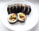 キンパ(キムパブ)　韓国風海苔巻作り方11写真
