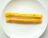 大葉と玉子の細巻寿司作り方4写真