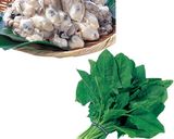 ほうれん草とかきのみそバターパスタ作り方1写真