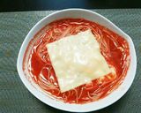 トマト麺(にゅうめん)作り方6写真