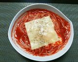 トマト麺(にゅうめん)作り方7写真