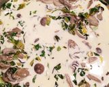 牡蠣ときのこのクリームパスタ作り方4写真