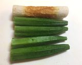 オクラinちくわの豚肉巻き焼き作り方2写真