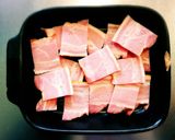 さつまいもとベーコンのホットサラダ作り方4写真