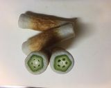 オクラinちくわの豚肉巻き焼き作り方3写真