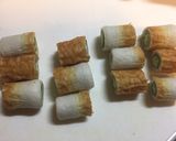 オクラinちくわの豚肉巻き焼き作り方4写真