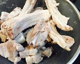 スペアリブのマーマレード煮焦がし醤油風味作り方3写真