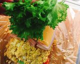 油揚げで☆ハムとカレー卵のわんぱくサンド作り方15写真