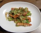 キャベツとベーコンの簡単カレー風味ソテー作り方4写真