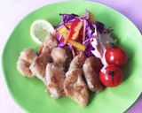 鶏胸のジューシー漬け揚げ焼き柚子胡椒風味作り方5写真