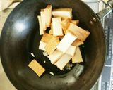 厚揚げとベーコンのペペロンチーノ炒め作り方4写真